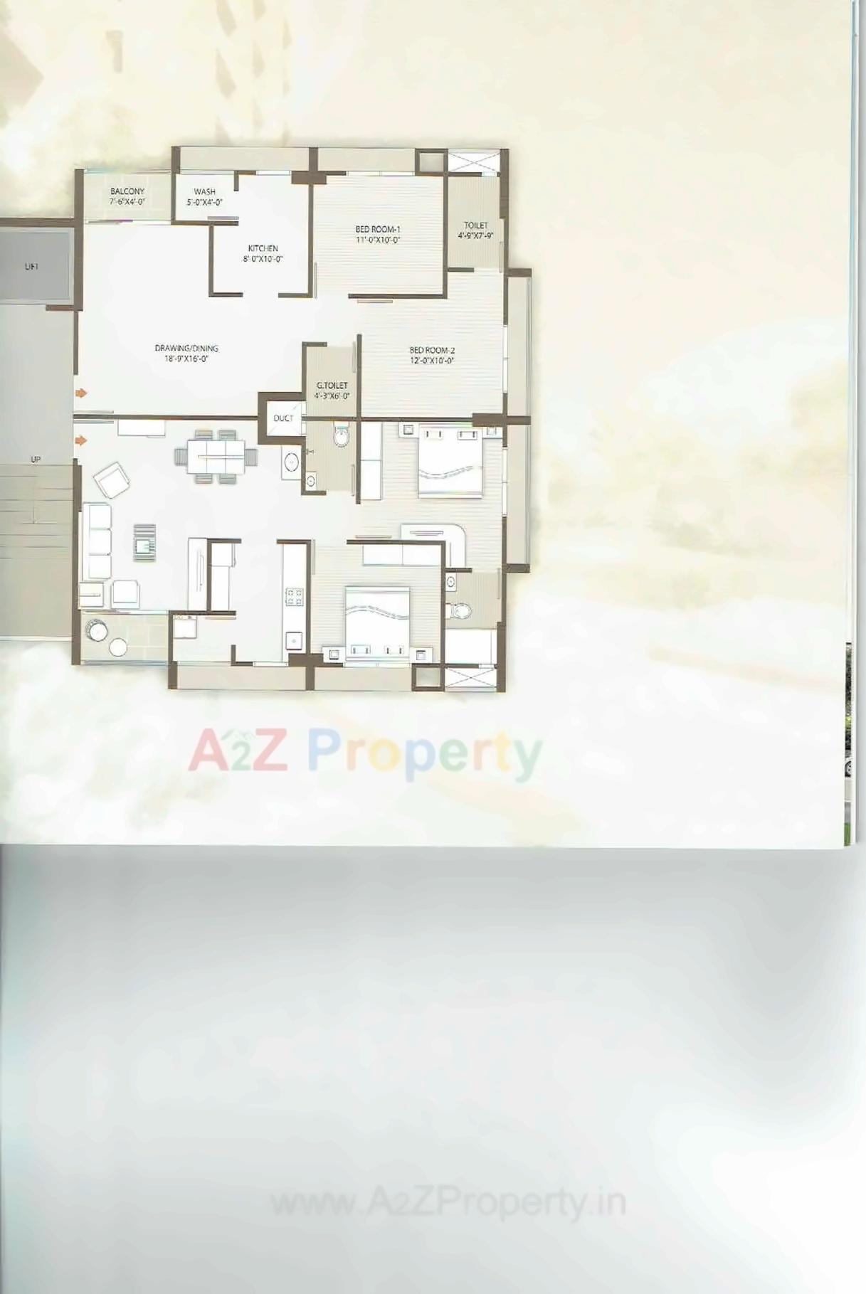 Layout of real estate project Yogeshwar Eminence located at Vadaj, Ahmedabad, Gujarat