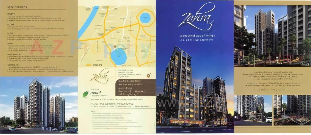 of real estate project Zahra located at Danilimda, Ahmedabad, Gujarat