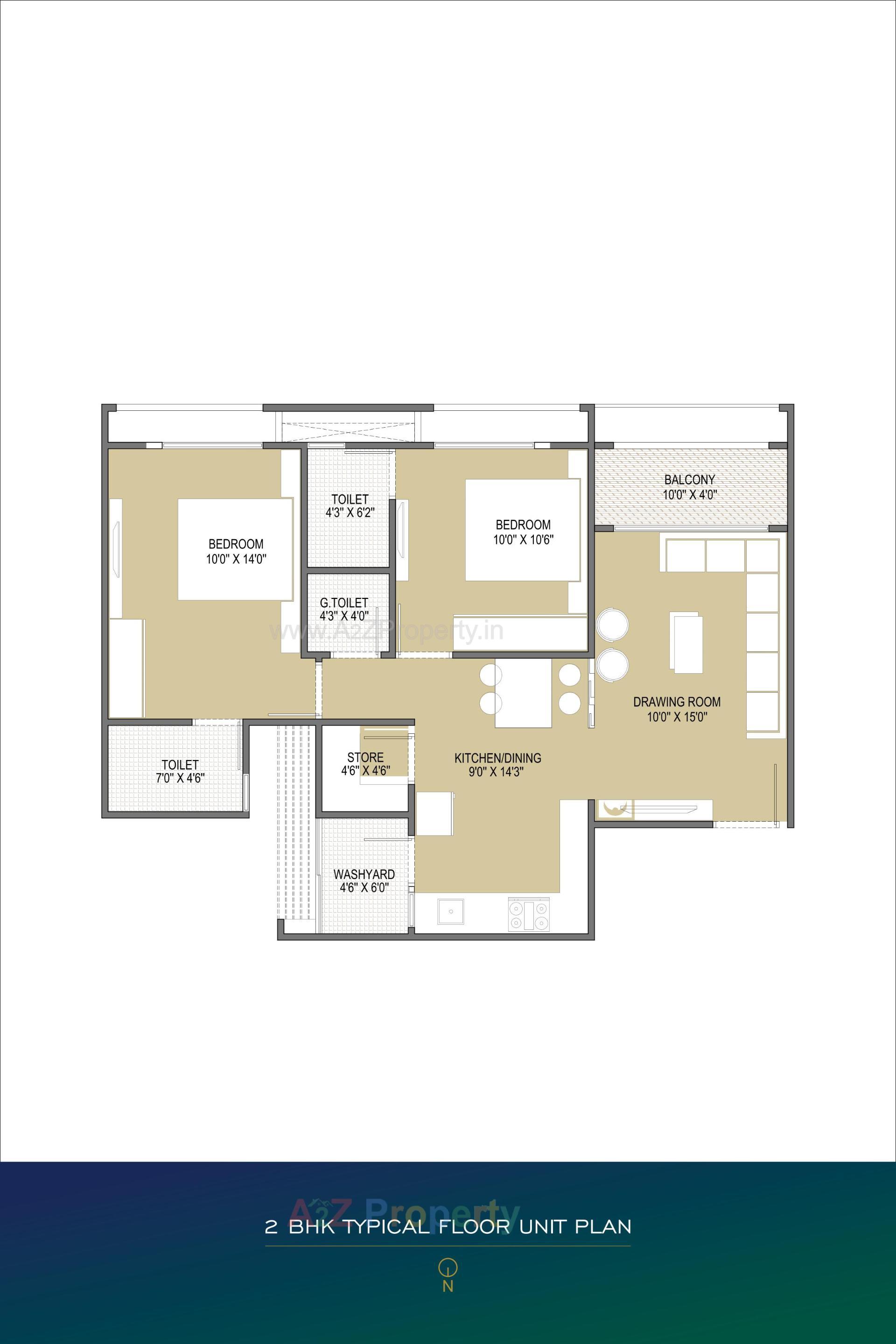 Layout of real estate project Zainab Highland located at Sarkhej, Ahmedabad, Gujarat