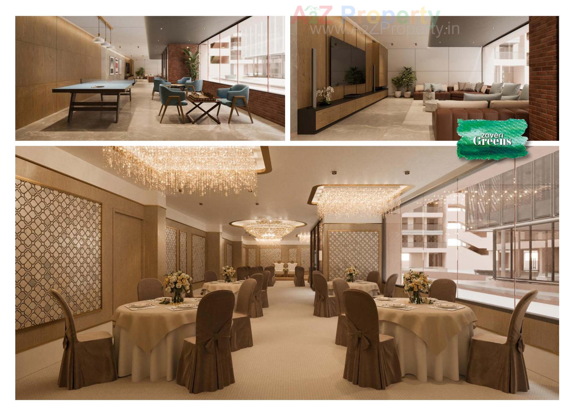 3D Elevation of real estate project Zaveri Greens located at Ghuma, Ahmedabad, Gujarat