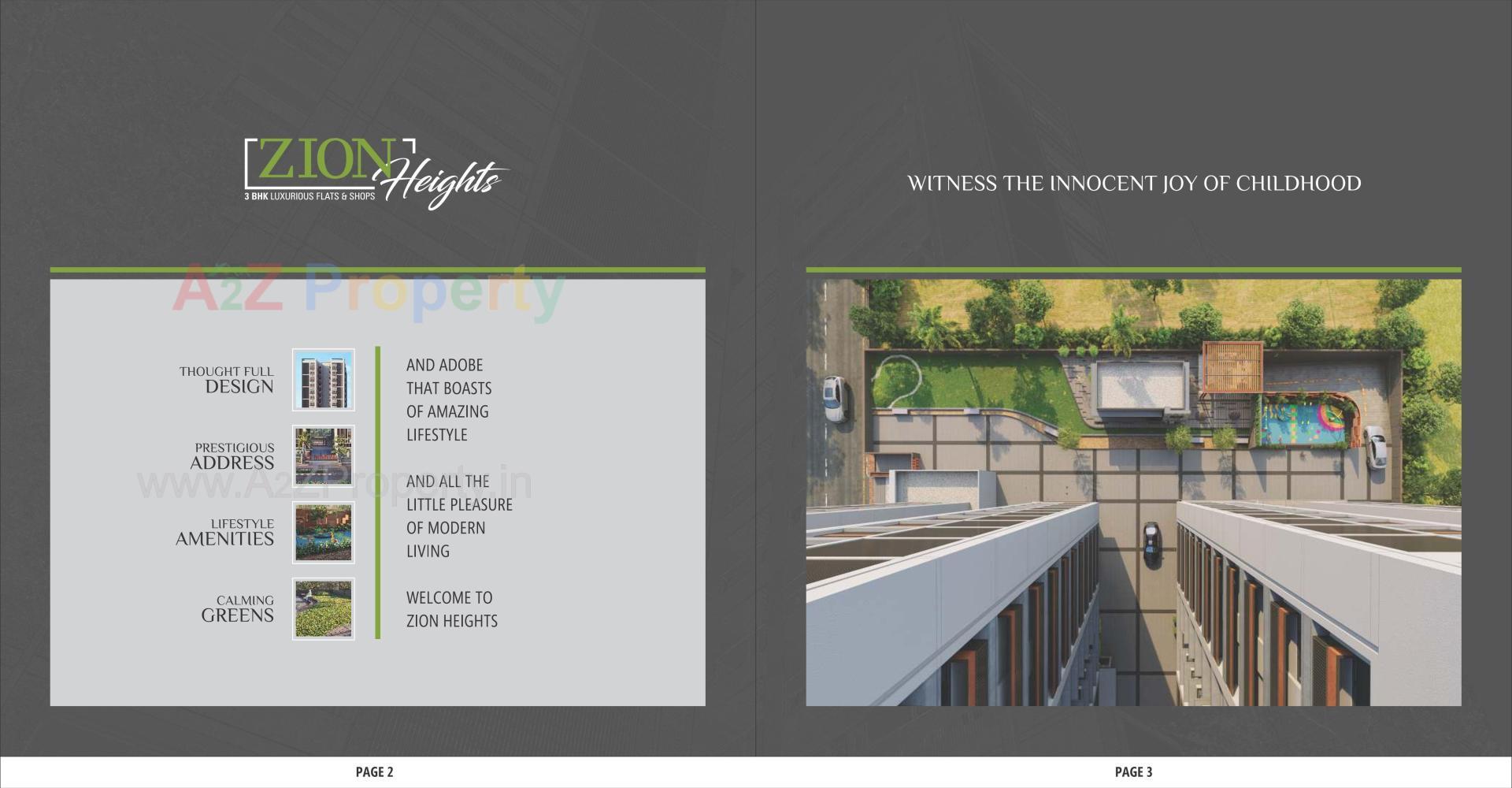  of real estate project Zion Heights located at Vastral, Ahmedabad, Gujarat
