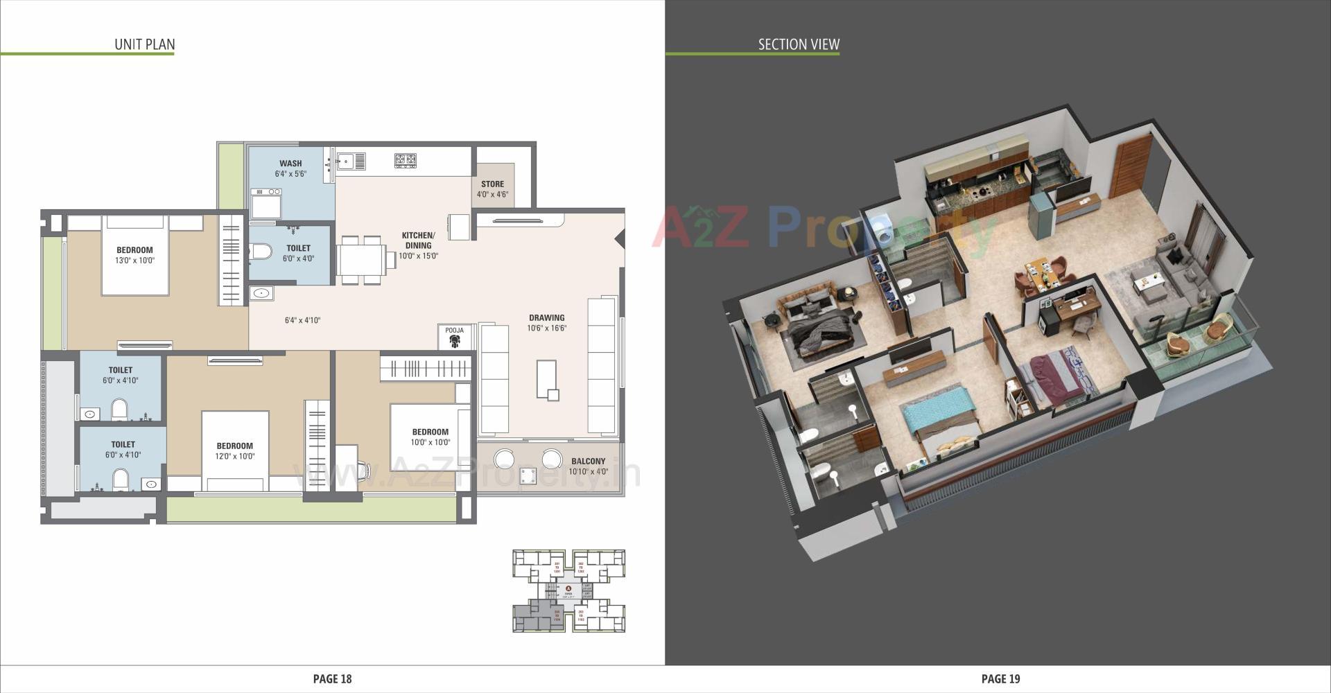 Layout of real estate project Zion Heights located at Vastral, Ahmedabad, Gujarat