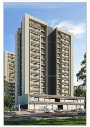 Elevation of real estate project Zion Skyfield located at Bopal, Ahmedabad, Gujarat