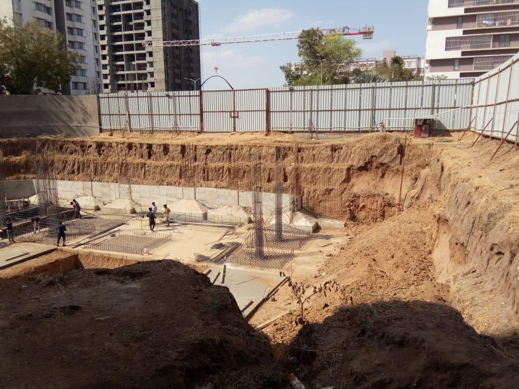 114741_const of real estate project Zircon Classic located at Koteshwar, Ahmedabad, Gujarat