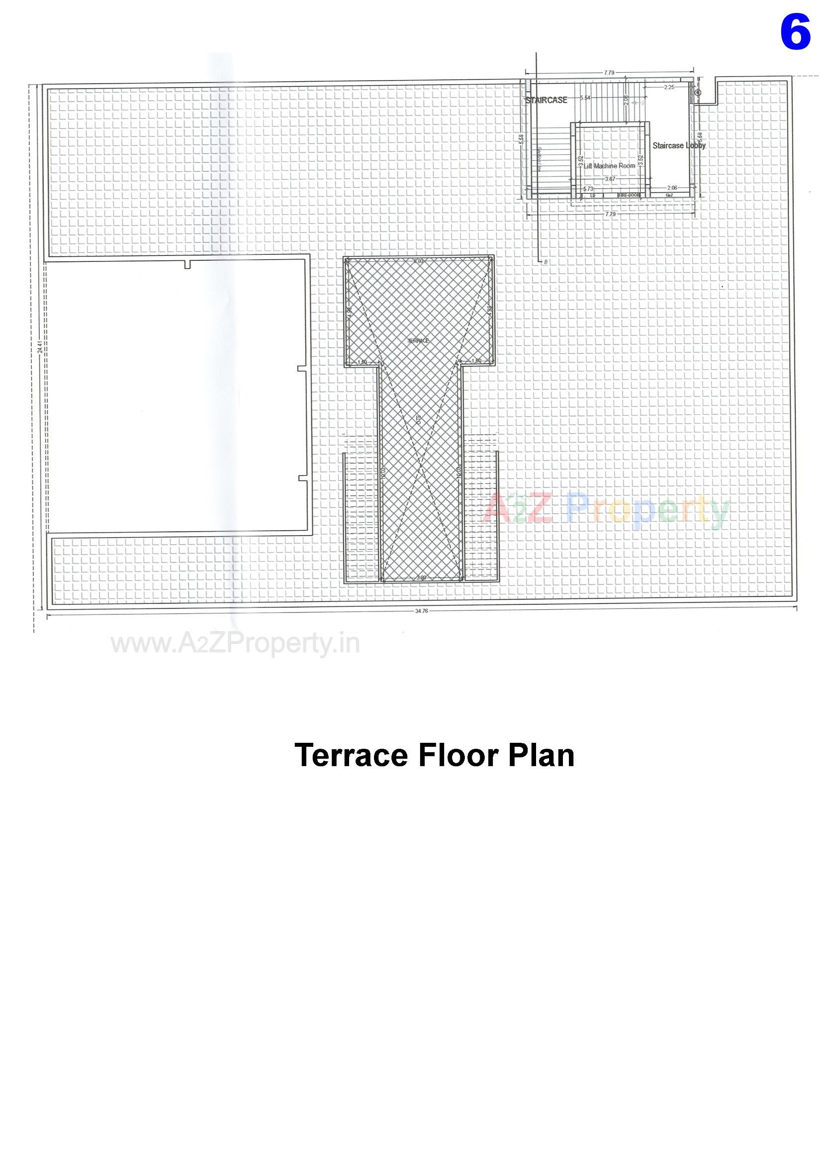 Layout of real estate project Param Heights located at Amreli, Amreli, Gujarat