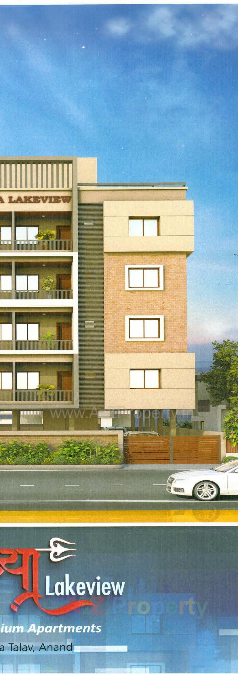 3D Elevation of real estate project Aadhya Lakeview located at Anand, Anand, Gujarat