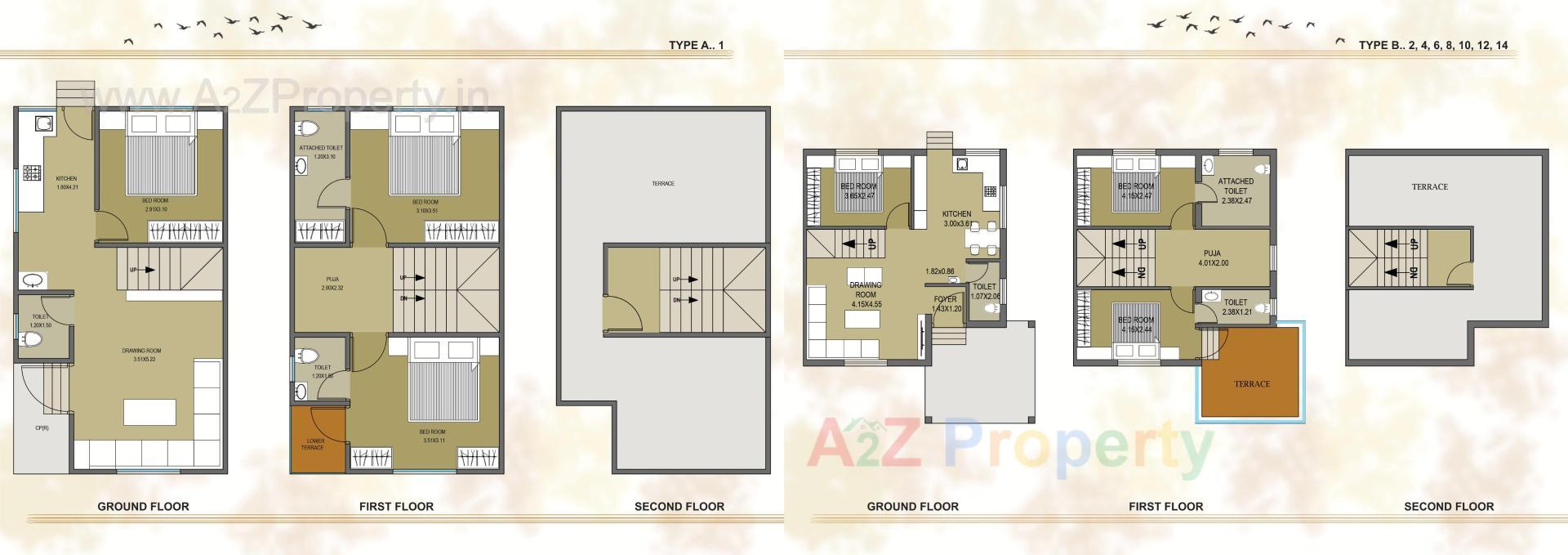Layout of real estate project Ani Avenue located at Anand, Anand, Gujarat