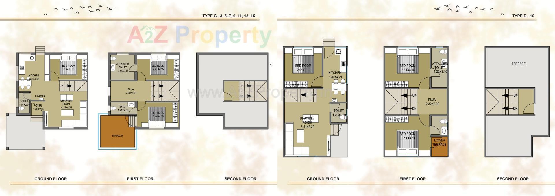 Layout of real estate project Ani Avenue located at Anand, Anand, Gujarat