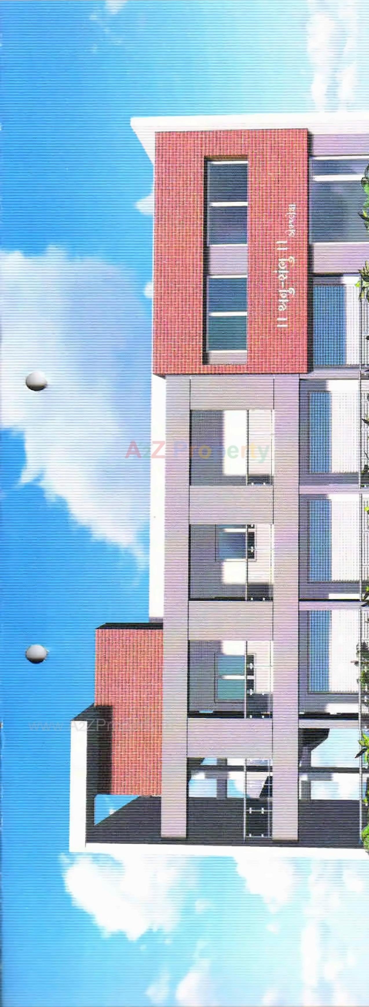 3D Elevation of real estate project Anu Shambhu Complex located at Karamsad, Anand, Gujarat