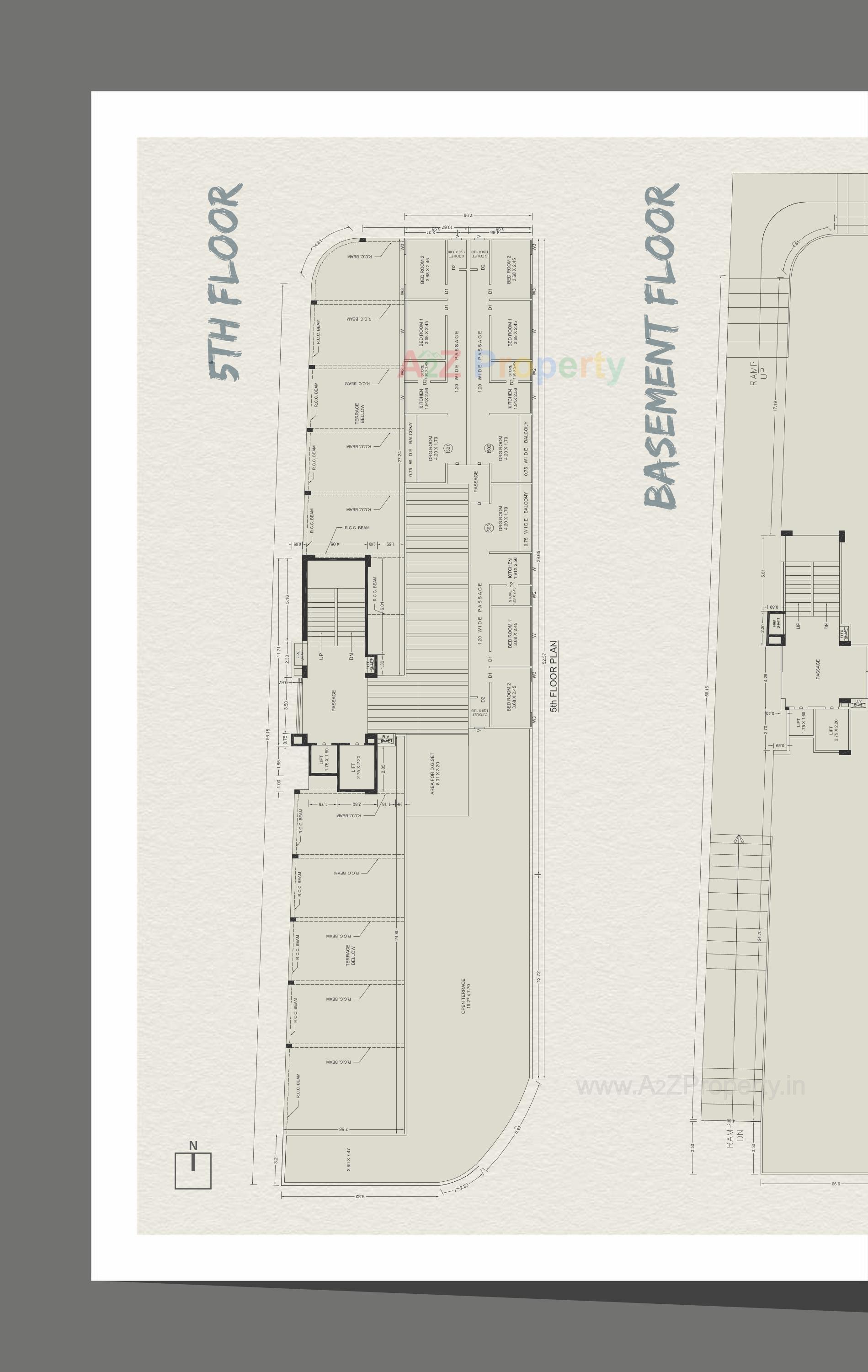 Layout of real estate project Ashwamegh located at Anand, Anand, Gujarat