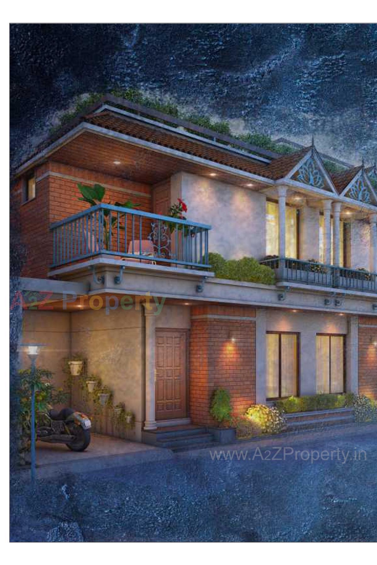 3D Elevation of real estate project Astitva Sankul located at Karamsad, Anand, Gujarat