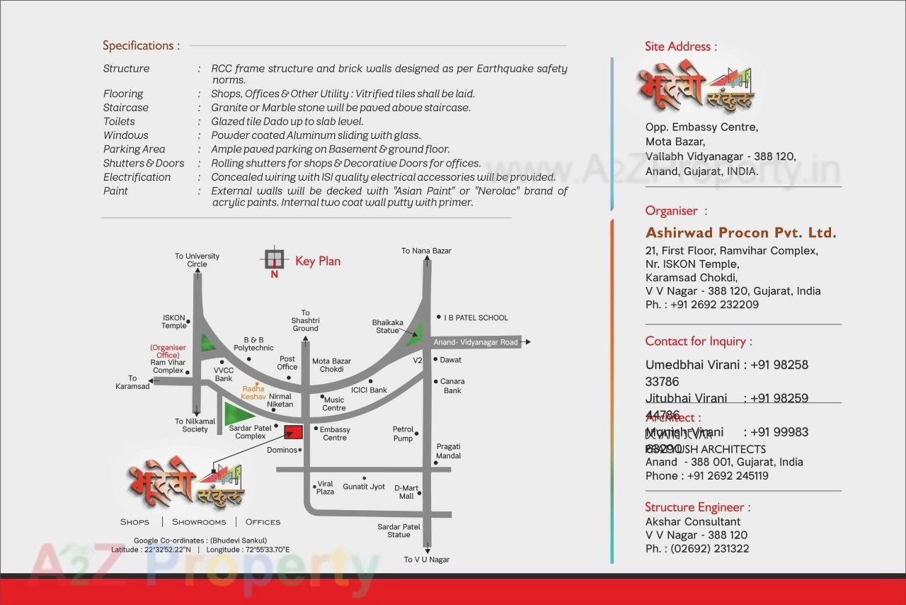  of real estate project Bhudevi Sankul located at Anand, Anand, Gujarat