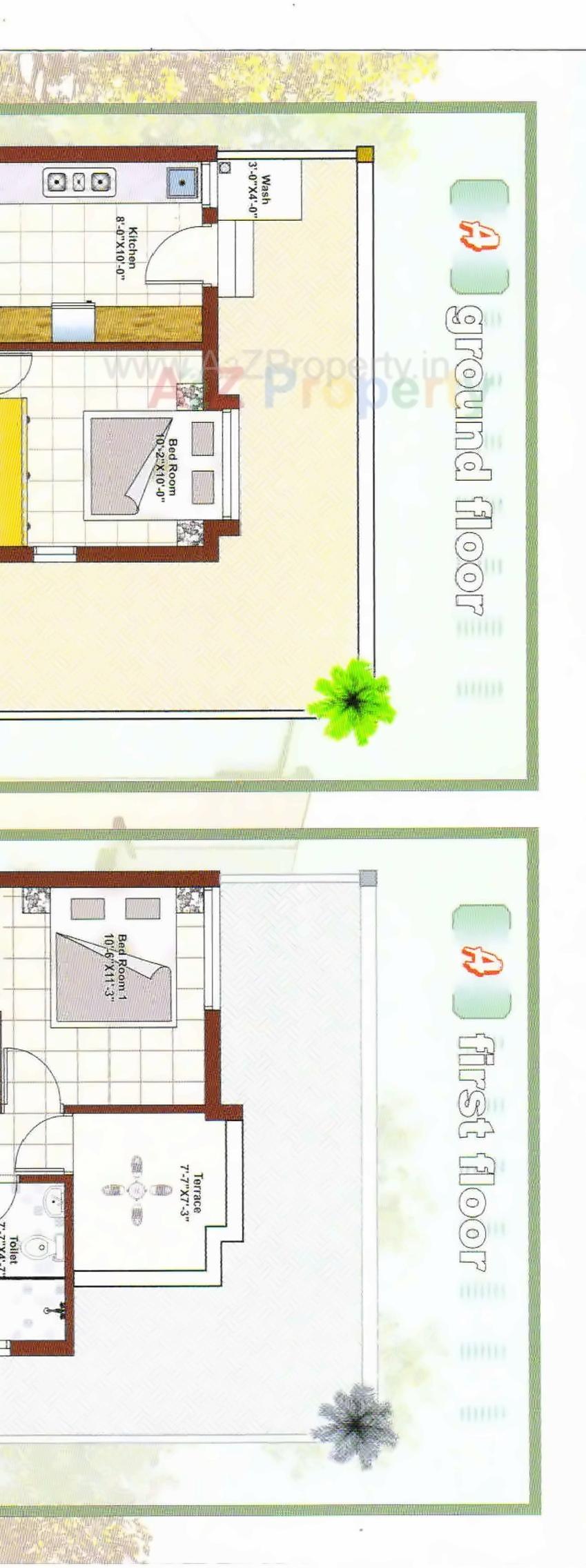 Layout of real estate project Chaitanya Ananda located at Anand, Anand, Gujarat