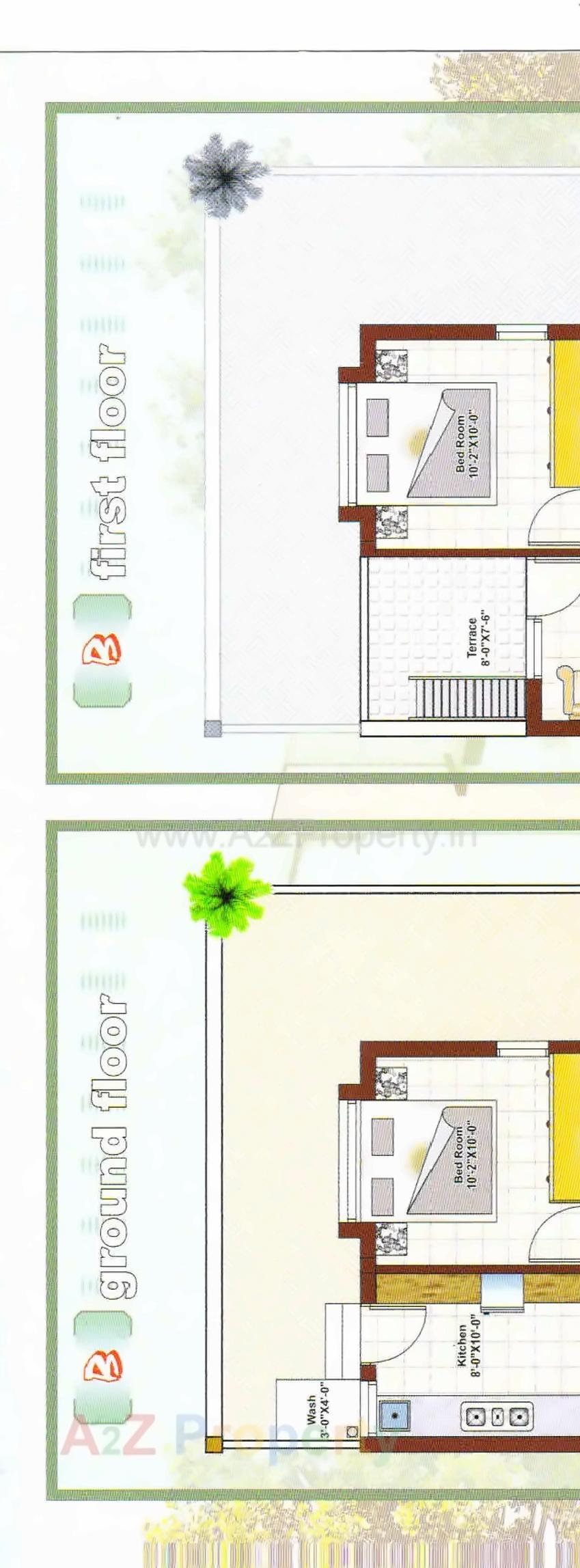 Layout of real estate project Chaitanya Ananda located at Anand, Anand, Gujarat