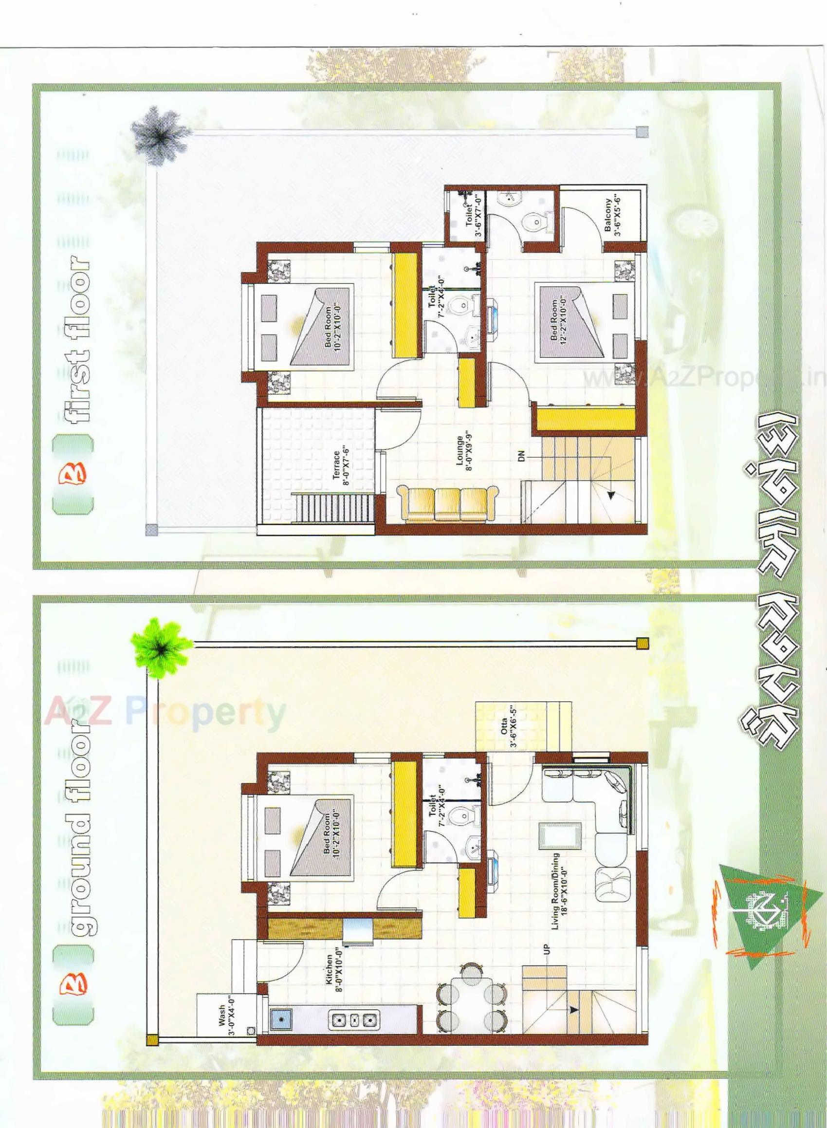 Layout of real estate project Chaitanya Ananda located at Anand, Anand, Gujarat