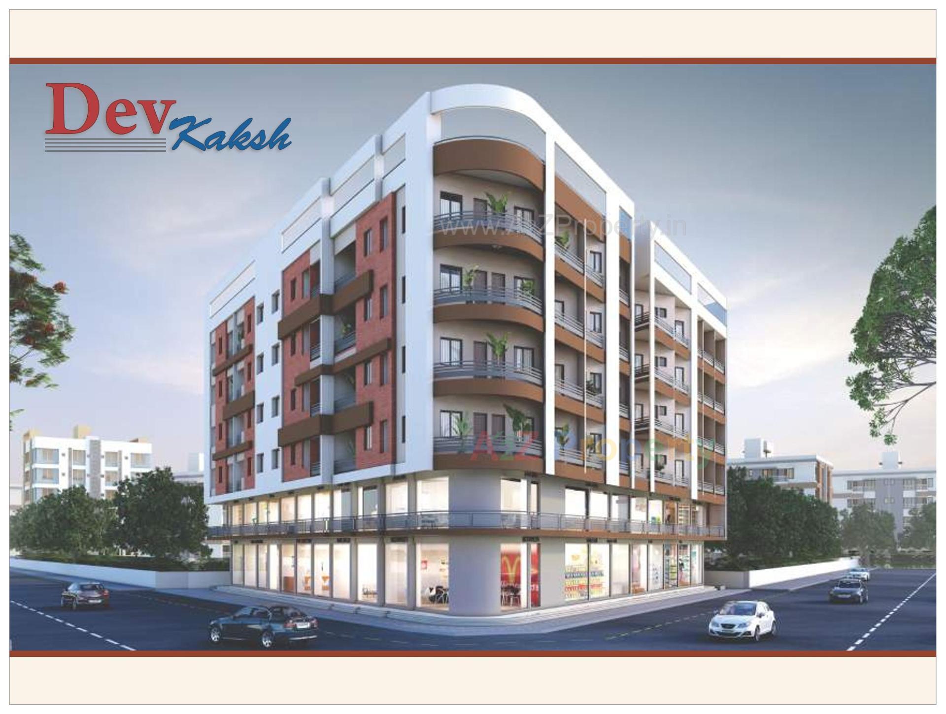 3D Elevation of real estate project Dev Kaksh located at Anand, Anand, Gujarat