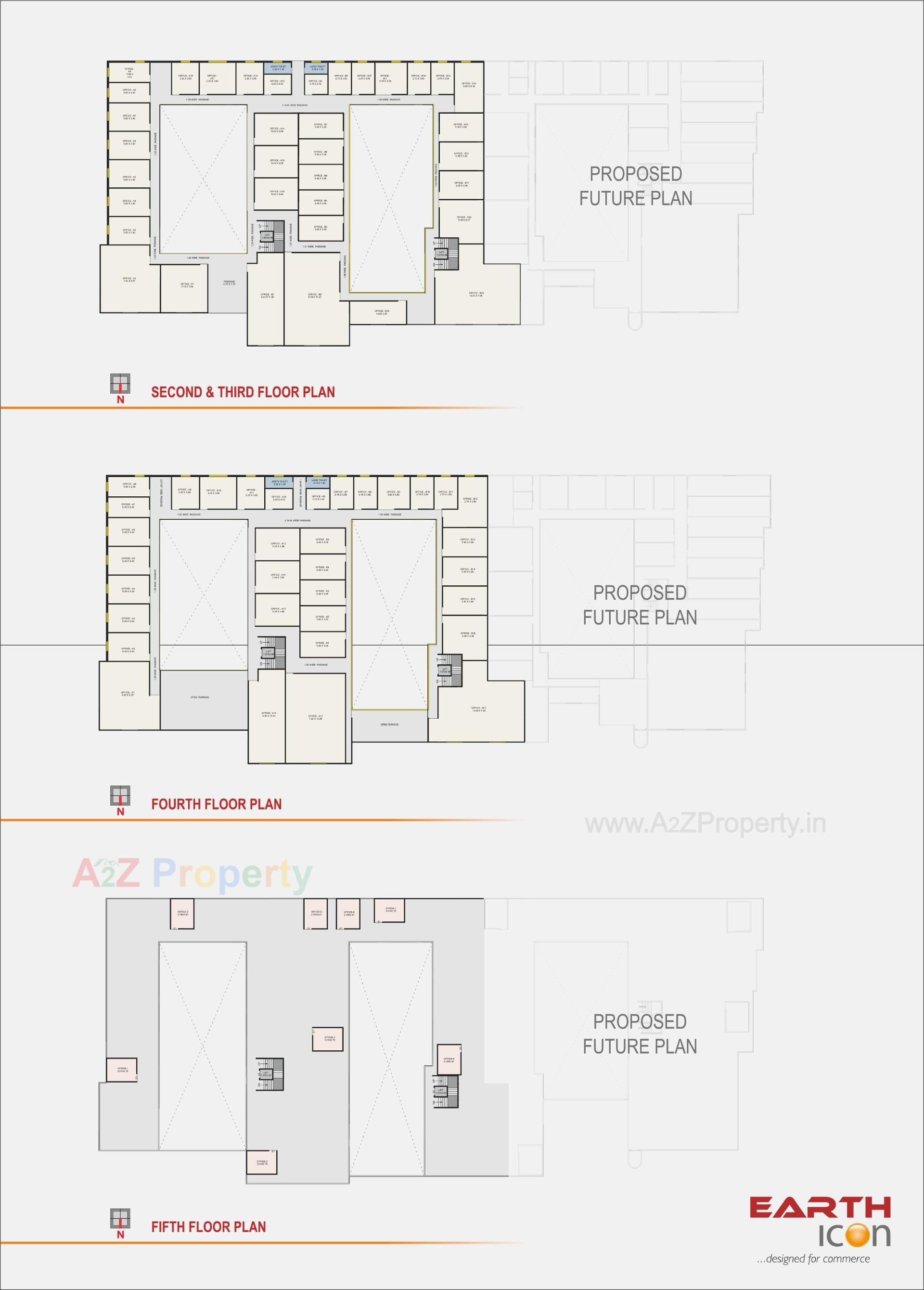 Layout of real estate project Earth Icon located at Karamsad, Anand, Gujarat