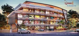 Elevation of real estate project Gajanan The Business Hub located at Vallabh-vidhyanagar, Anand, Gujarat