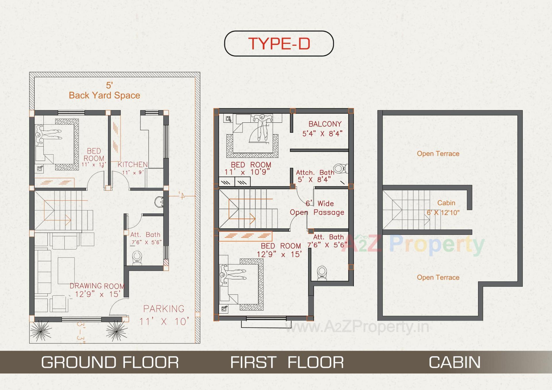 Layout of real estate project Gokul Twins Bunglows located at Umreth, Anand, Gujarat