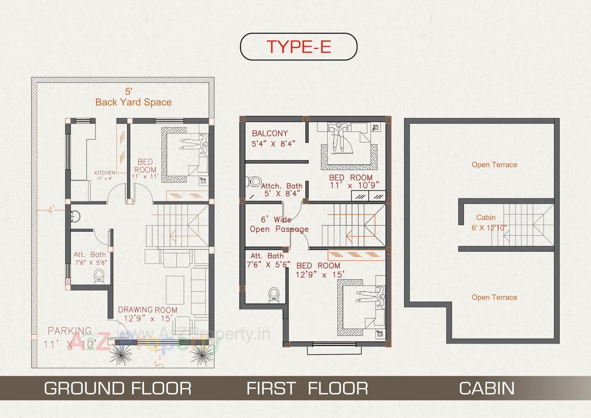 Layout of real estate project Gokul Twins Bunglows located at Umreth, Anand, Gujarat