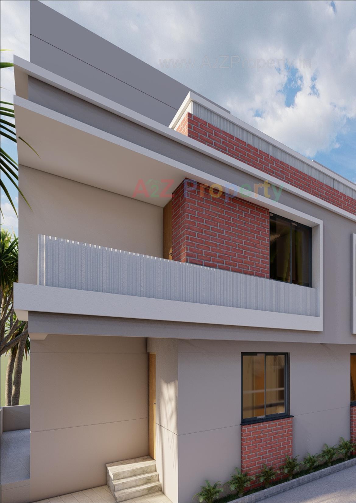 3D Elevation of real estate project Gopal Duplex located at Umreth, Anand, Gujarat