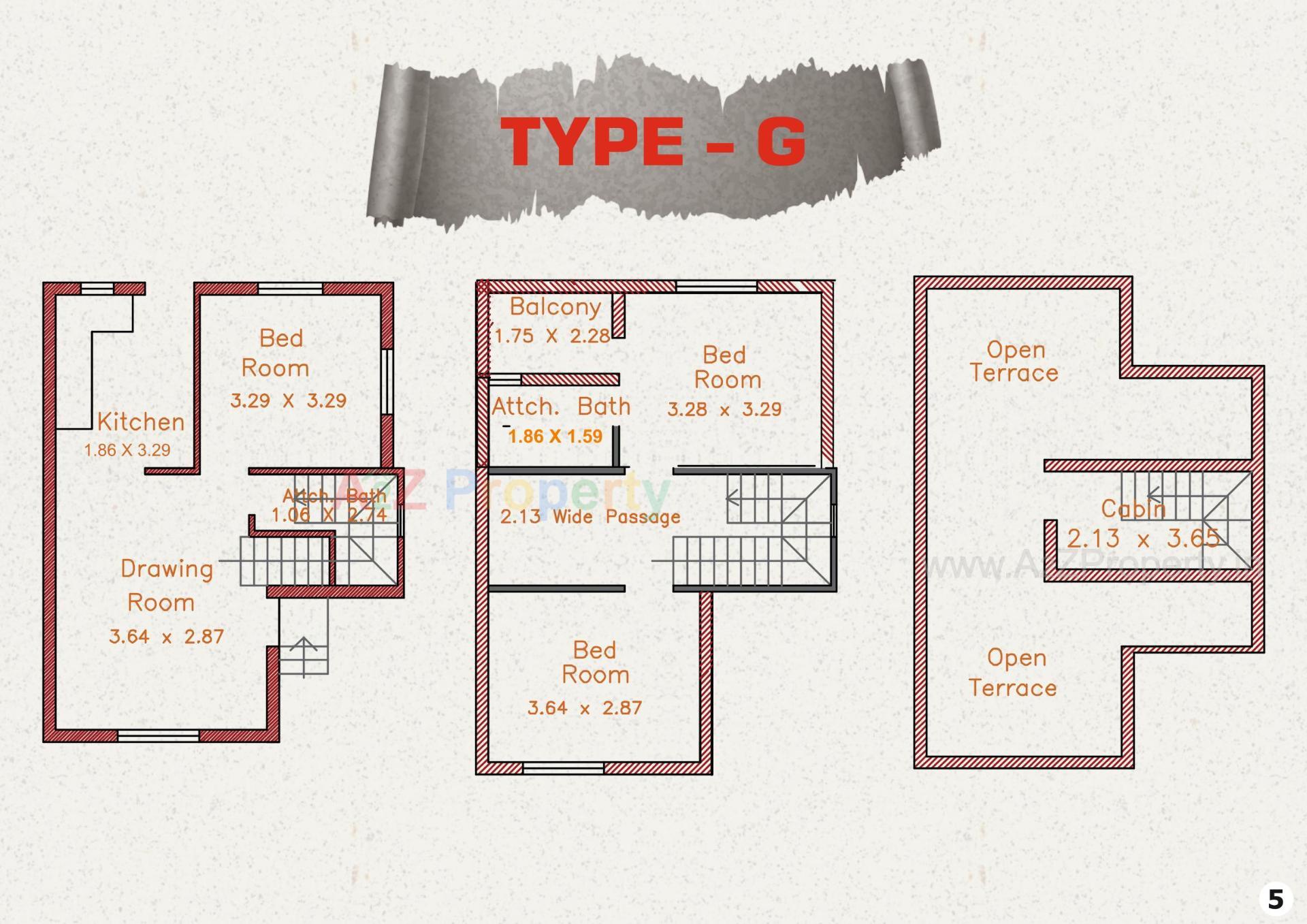 Layout of real estate project Gopal Duplex located at Umreth, Anand, Gujarat
