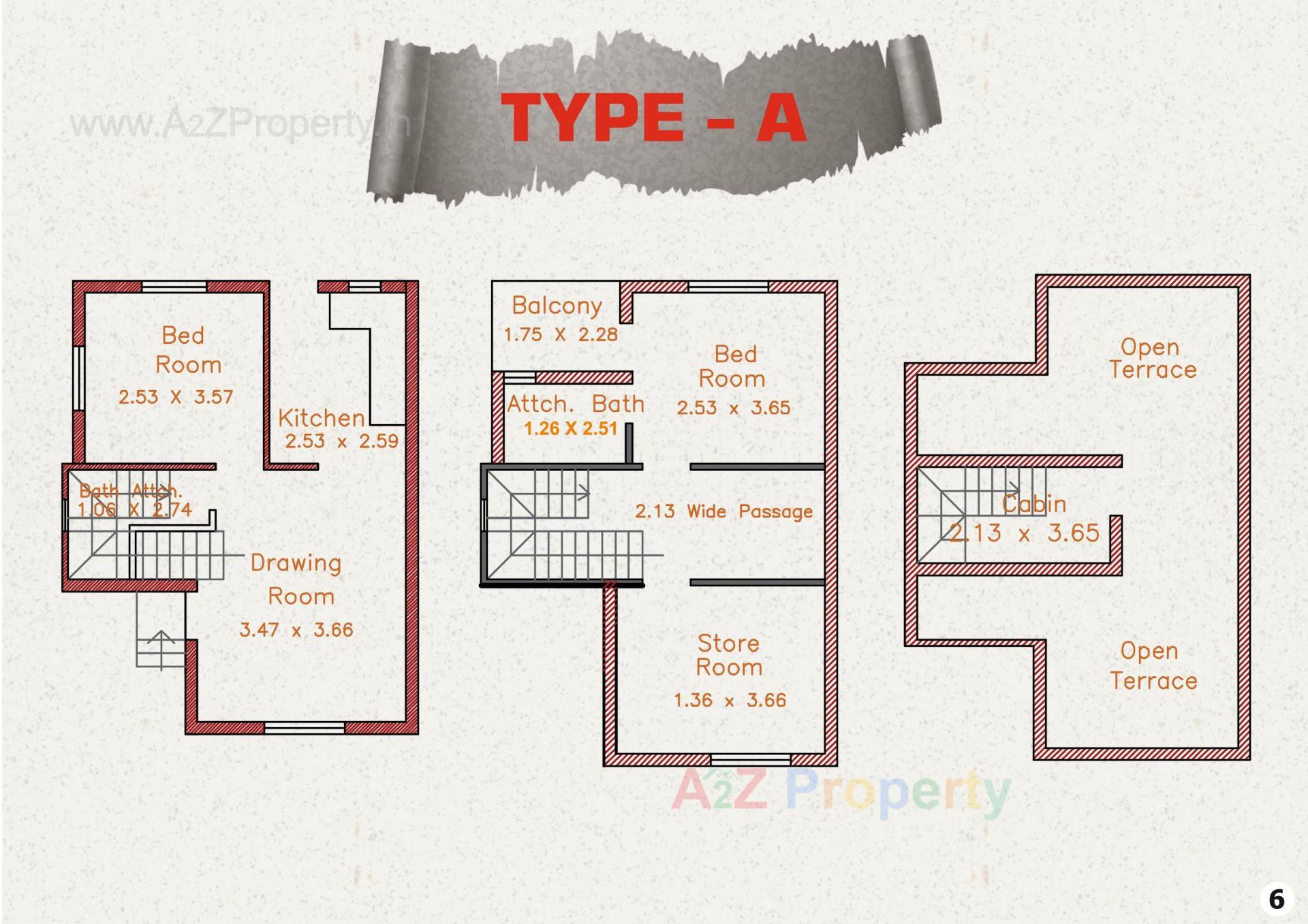 Layout of real estate project Gopal Duplex located at Umreth, Anand, Gujarat