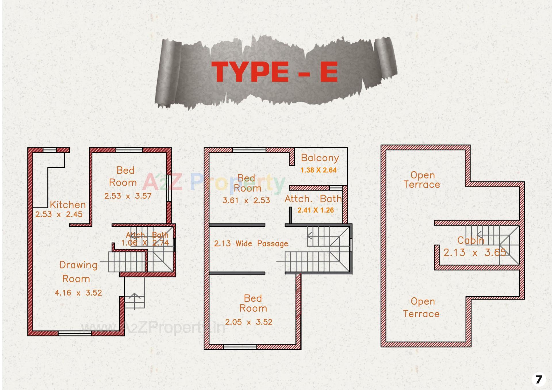 Layout of real estate project Gopal Duplex located at Umreth, Anand, Gujarat