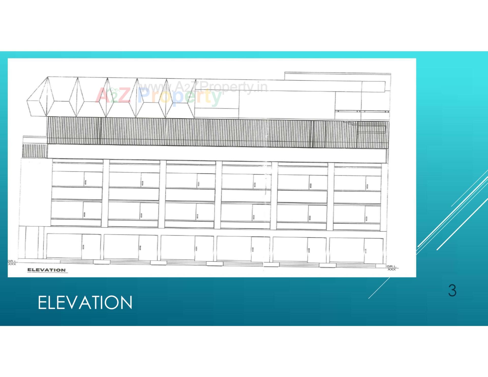 Layout of real estate project Harshitam Landmark located at Anand, Anand, Gujarat