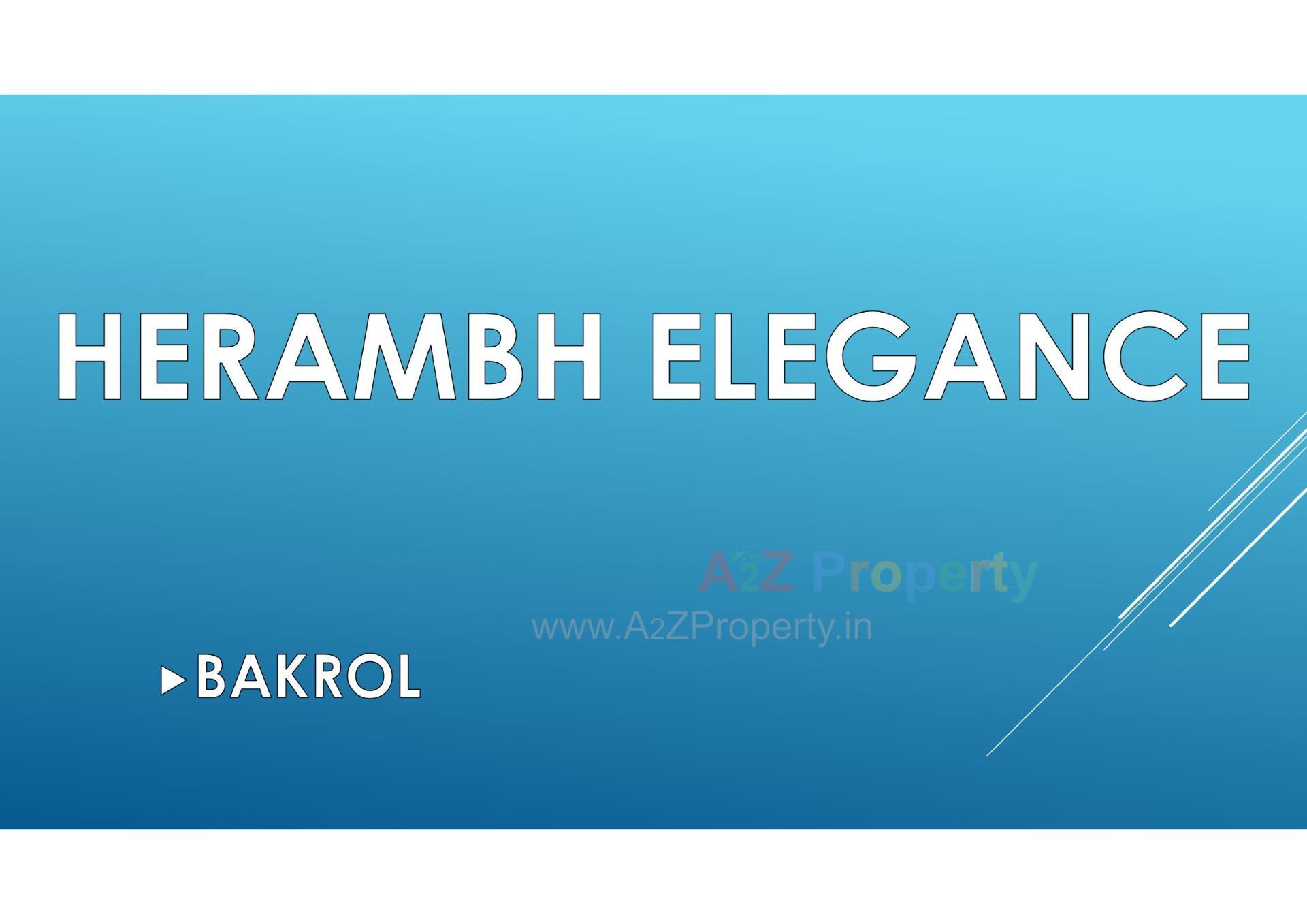  of real estate project Herambh Elegance located at Bakrol, Anand, Gujarat