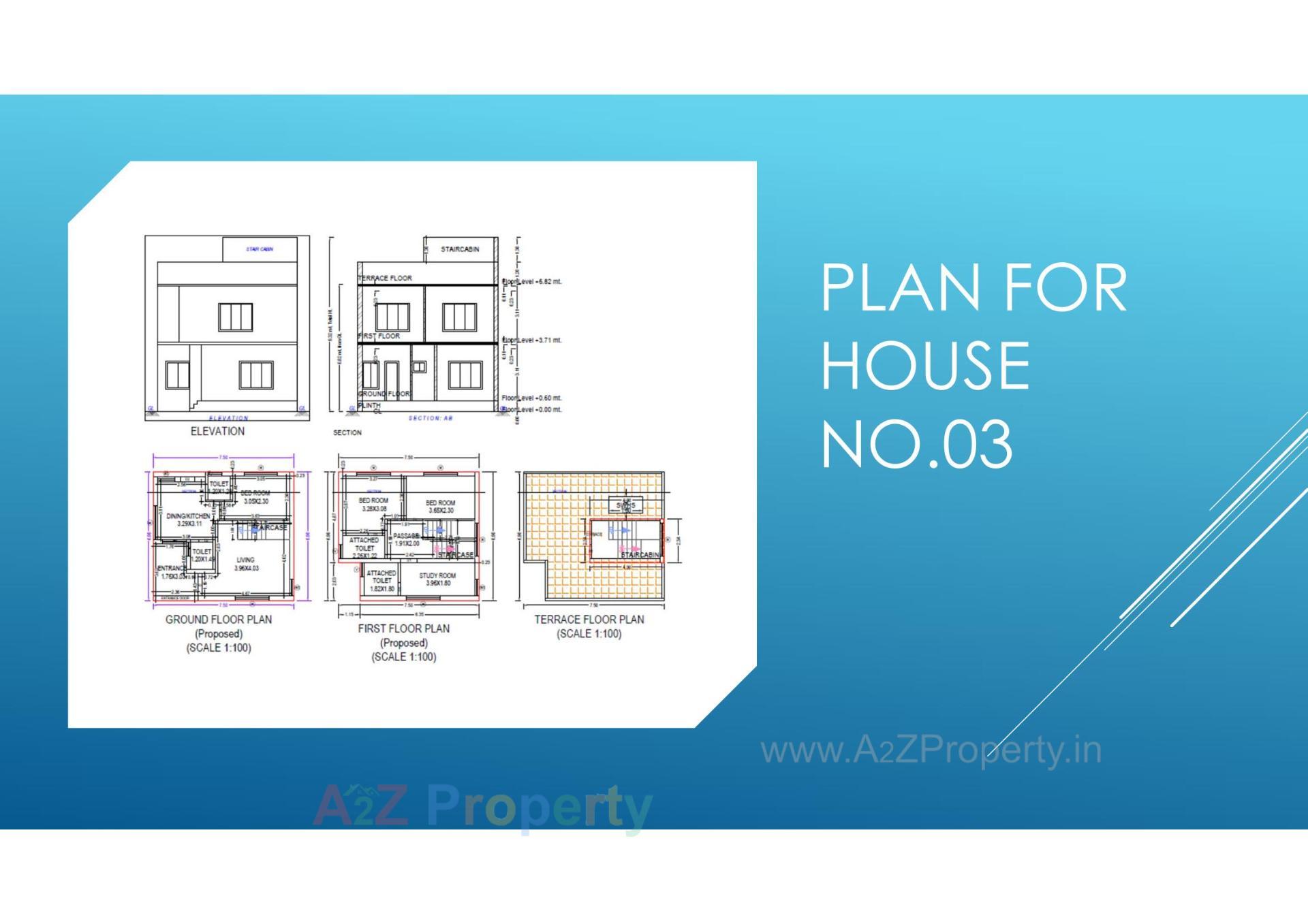 Layout of real estate project Herambh Elegance located at Bakrol, Anand, Gujarat