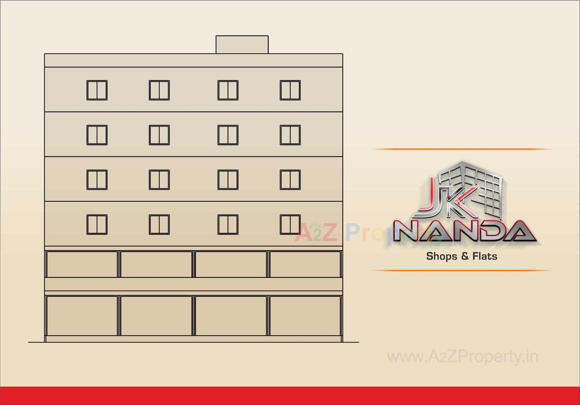 Layout of real estate project J K Nanda located at Anand, Anand, Gujarat