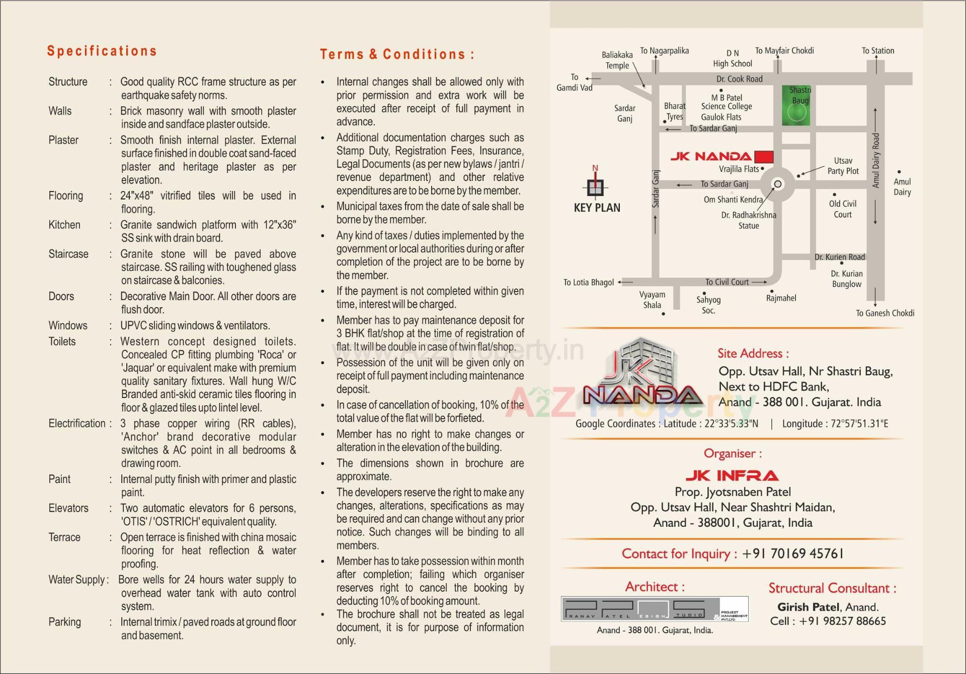  of real estate project J K Nanda located at Anand, Anand, Gujarat