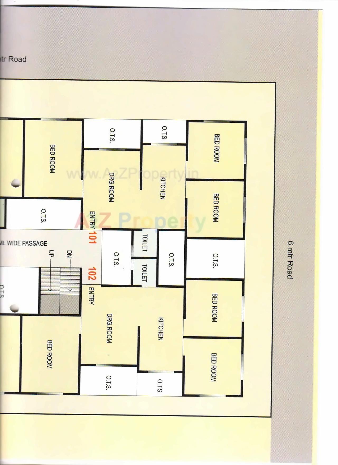 Layout of real estate project Keshav Hills located at Anand, Anand, Gujarat