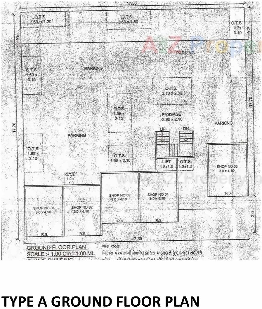 Layout of real estate project Keshavam Heights located at Anand, Anand, Gujarat