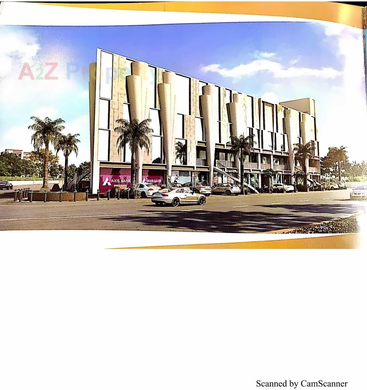 3D Elevation of real estate project Krishna Complex located at Khambhat, Anand, Gujarat