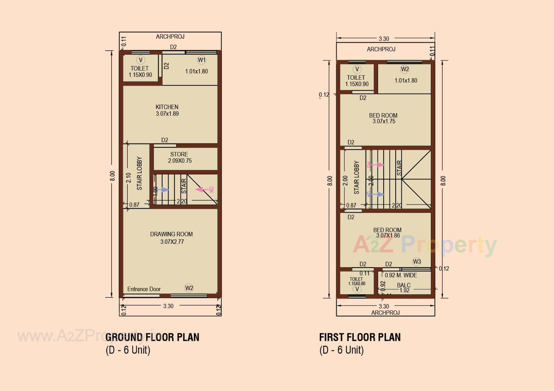 Layout of real estate project Krupalu Town Houses located at Karamsad, Anand, Gujarat