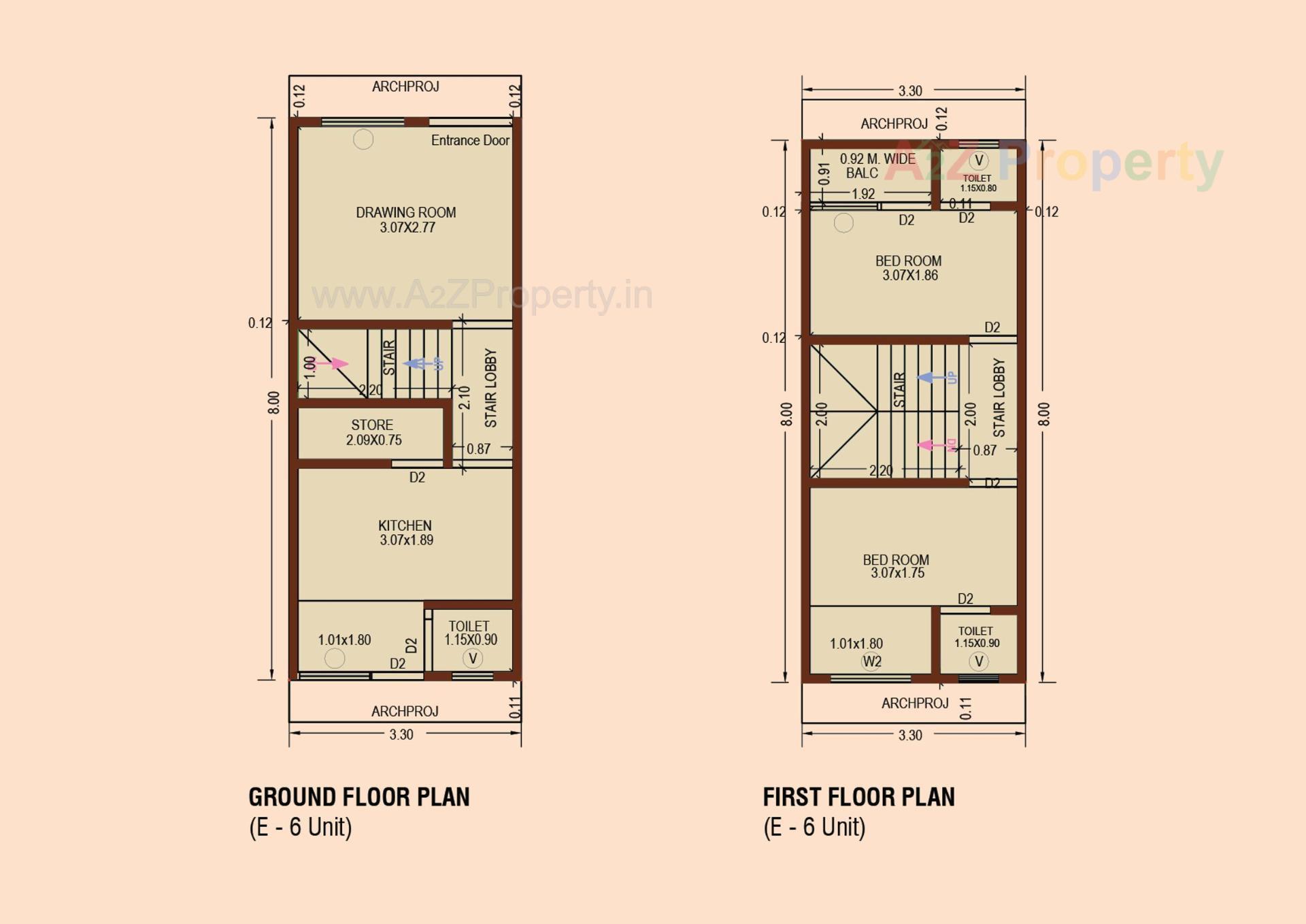Layout of real estate project Krupalu Town Houses located at Karamsad, Anand, Gujarat