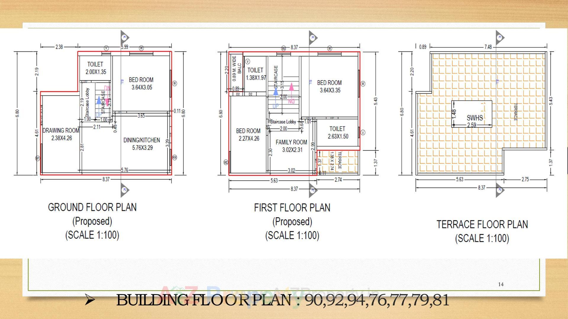 Layout of real estate project Laksh Neelakash located at Karamsad, Anand, Gujarat