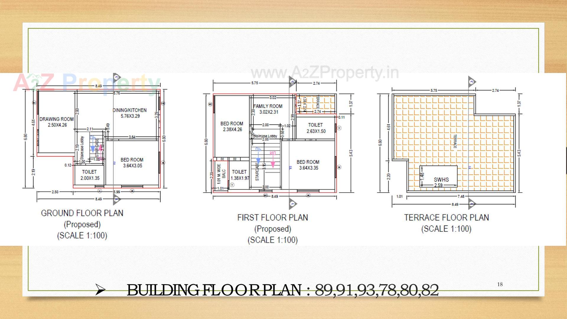 Layout of real estate project Laksh Neelakash located at Karamsad, Anand, Gujarat