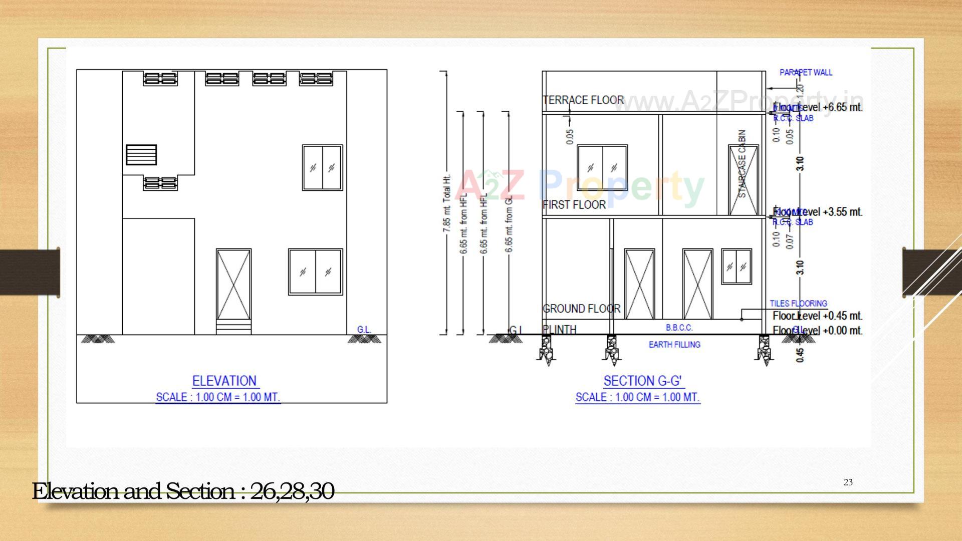 Layout of real estate project Laksh Neelakash located at Karamsad, Anand, Gujarat