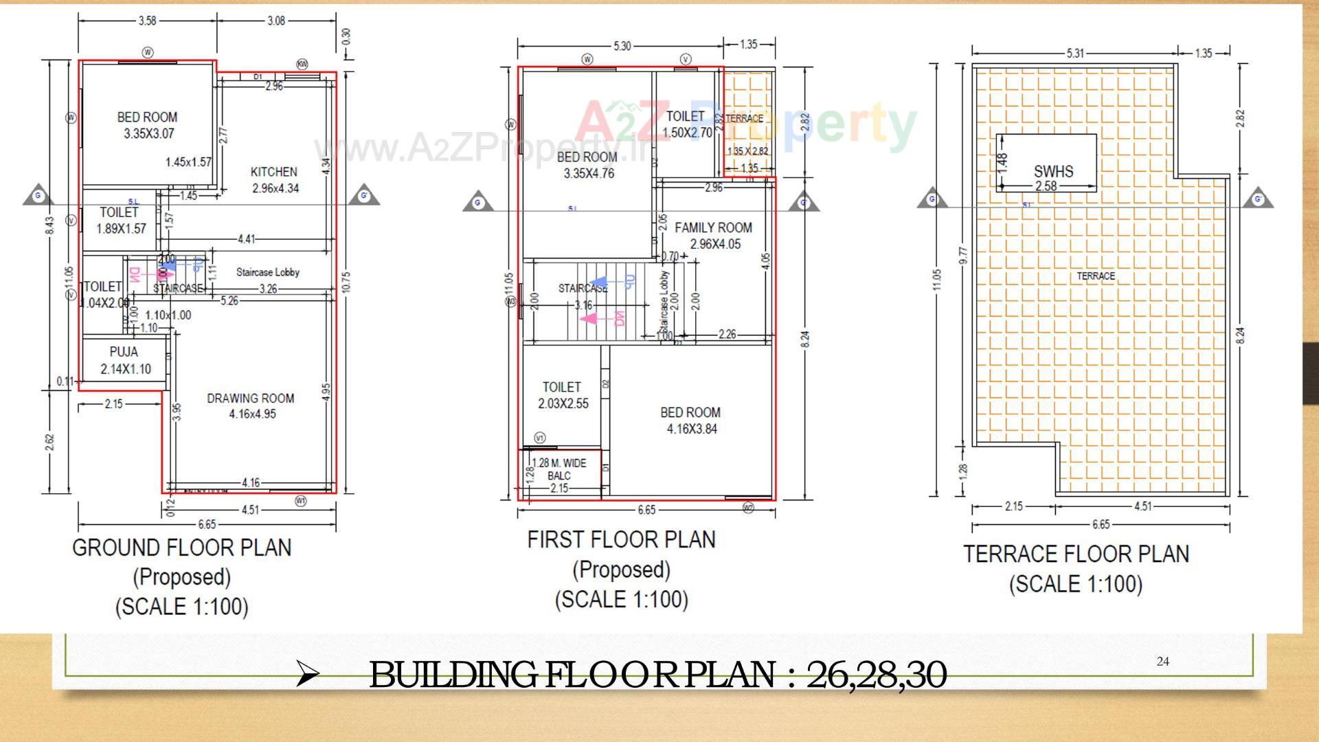 Layout of real estate project Laksh Neelakash located at Karamsad, Anand, Gujarat