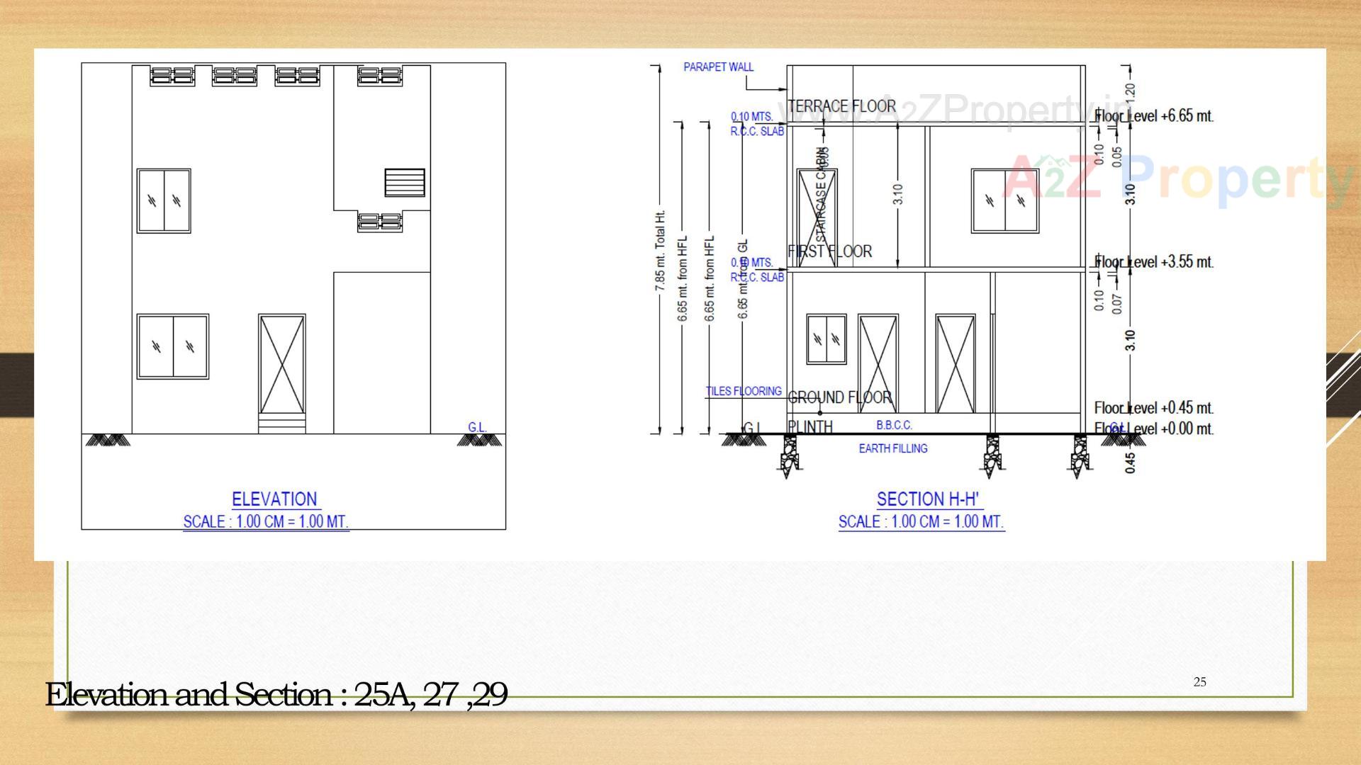 Layout of real estate project Laksh Neelakash located at Karamsad, Anand, Gujarat