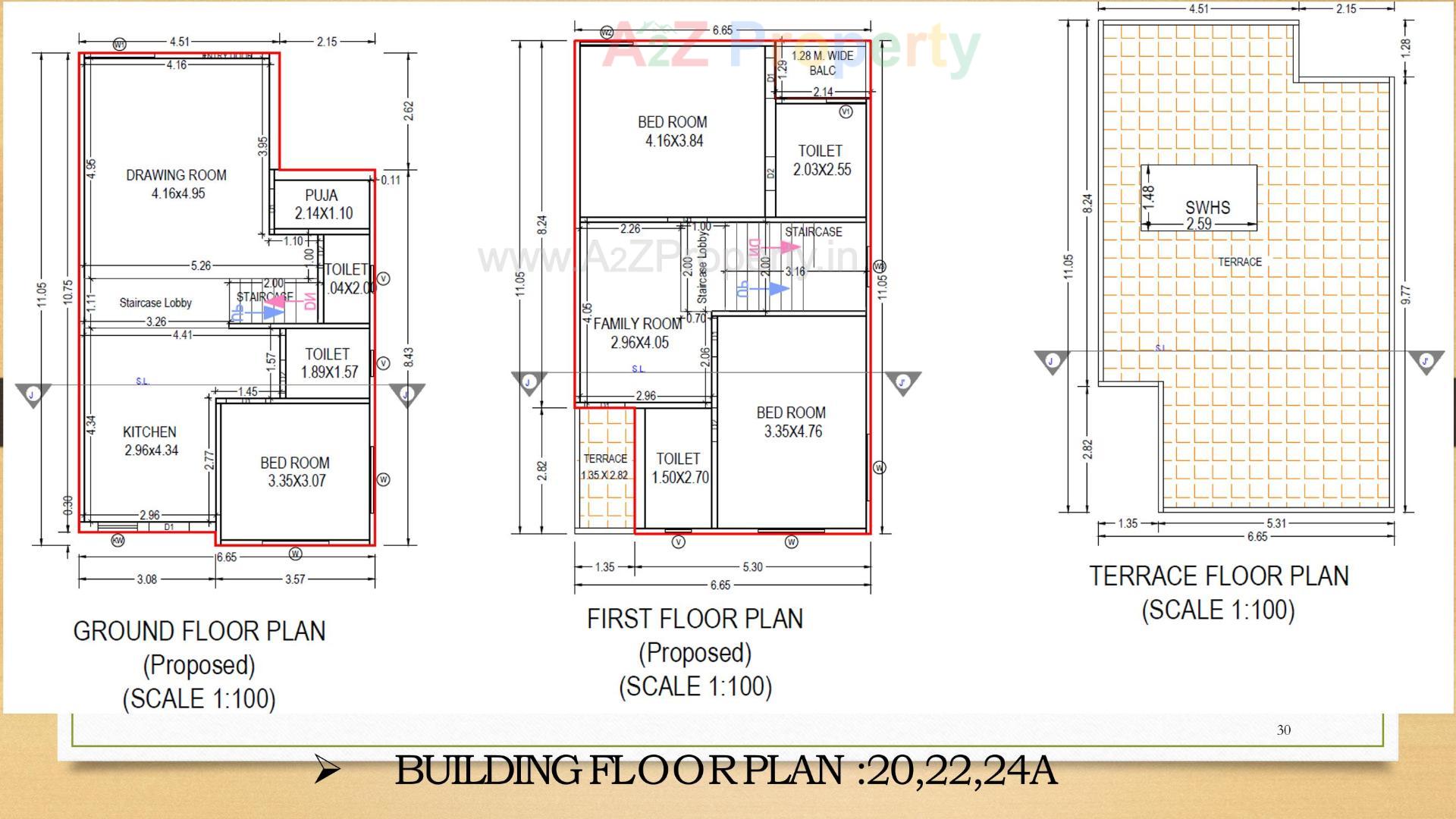 Layout of real estate project Laksh Neelakash located at Karamsad, Anand, Gujarat