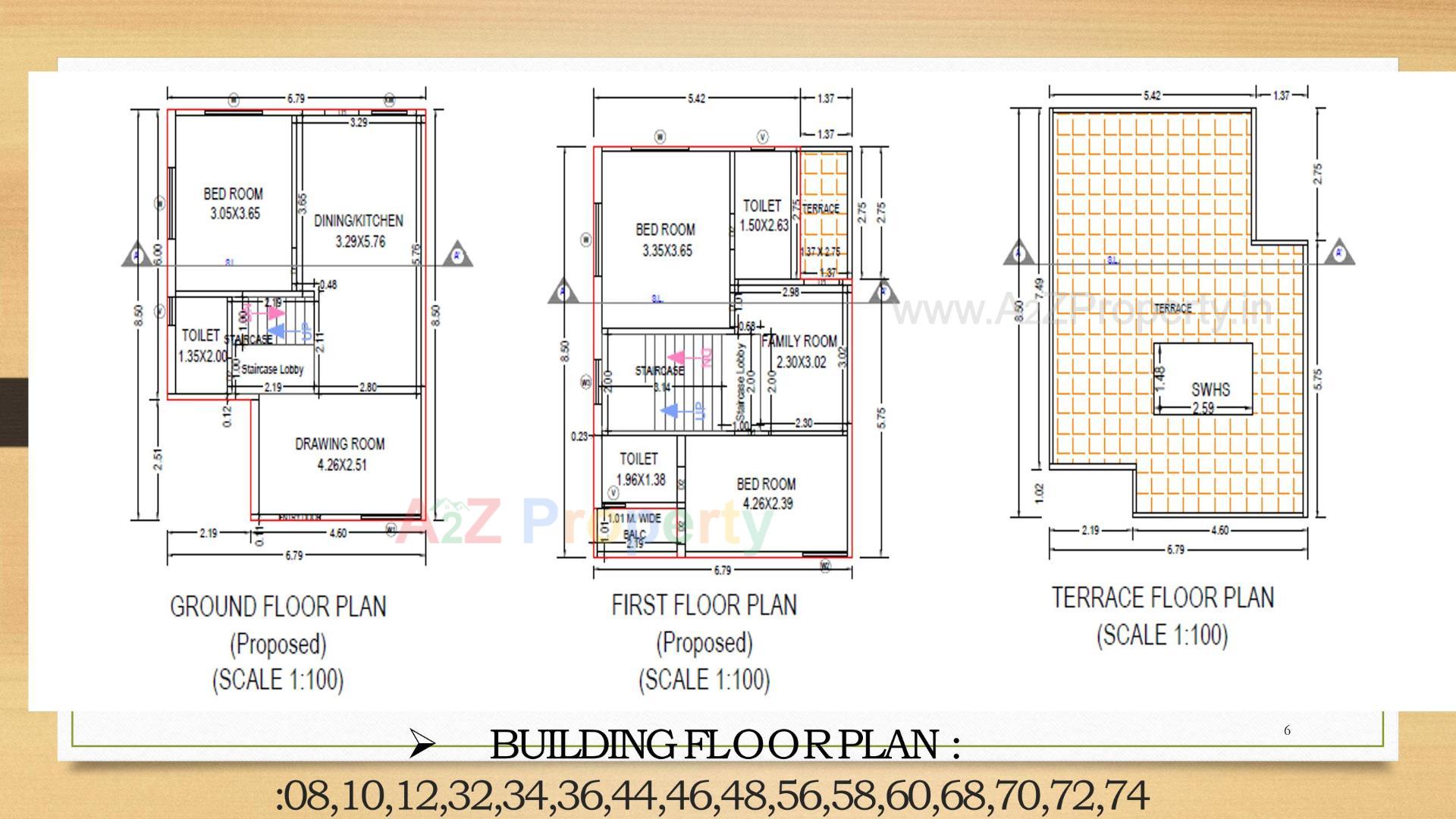 Layout of real estate project Laksh Neelakash located at Karamsad, Anand, Gujarat