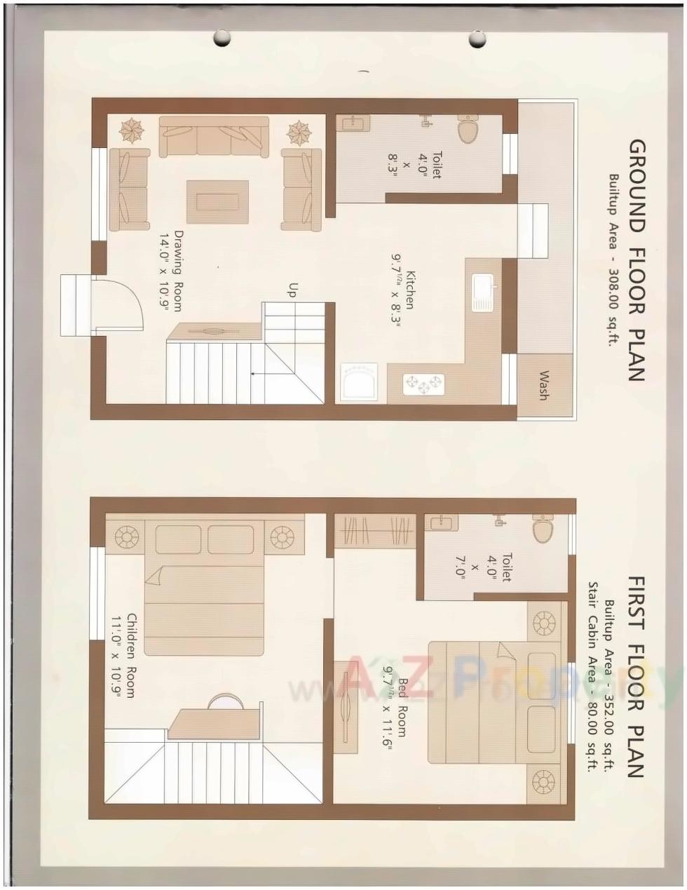 Layout of real estate project Mannat Residency located at Anand, Anand, Gujarat
