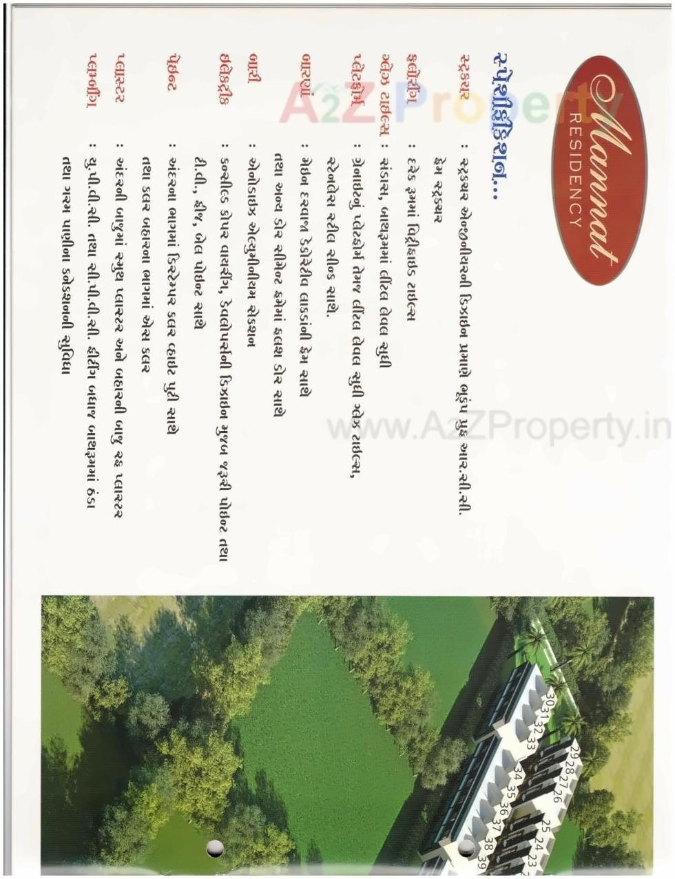  of real estate project Mannat Residency located at Anand, Anand, Gujarat