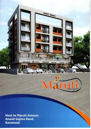 Elevation of real estate project Maruti Heights located at Karamsad, Anand, Gujarat