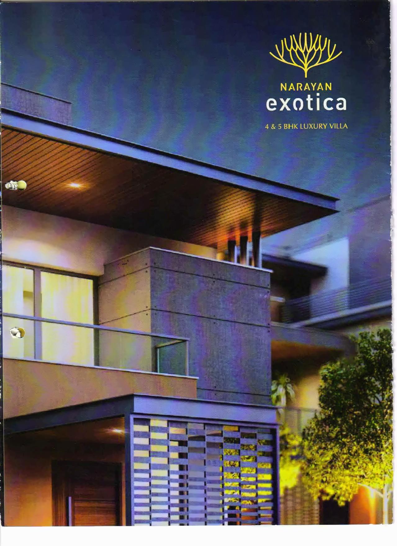 3D Elevation of real estate project Narayan Exotica located at Bakrol, Anand, Gujarat
