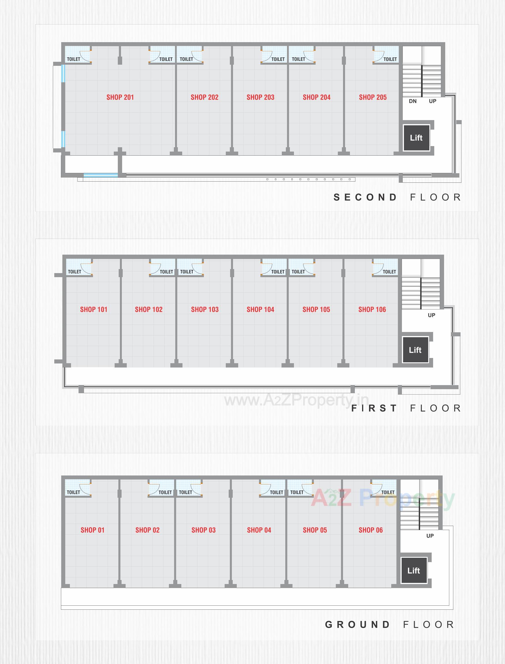 Layout of real estate project Narayan Vandan located at Anand, Anand, Gujarat